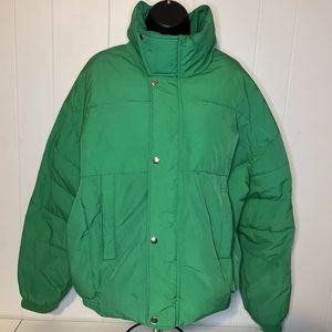 Free People Cold Rush Puffer Jacket Sz Large